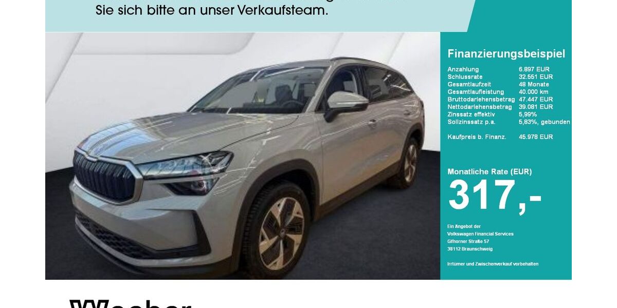 Skoda Kodiaq 13.346 km 45.878 &euro; Herrenberg 71083