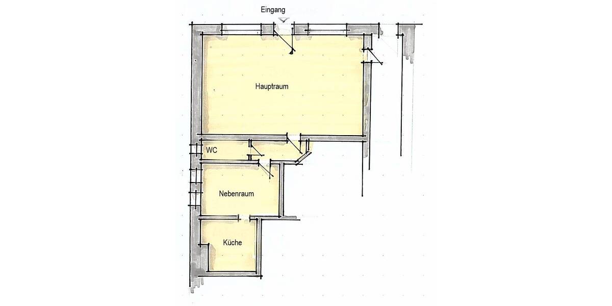 Gewerbeobjekt Stuttgart Süd - 2 Zimmer, 61 m&sup2;, 235.000&euro; | Angebot:25702870