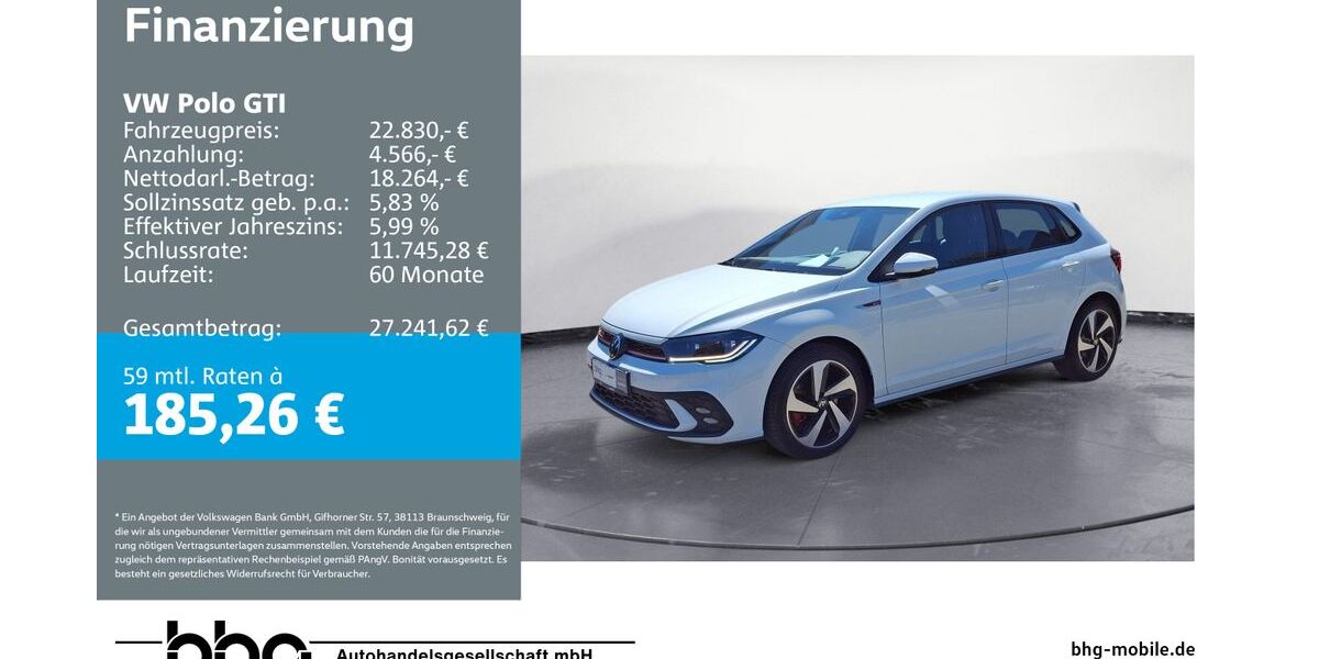 VW Polo 59.546 km 21.460 &euro; Mössingen 72116