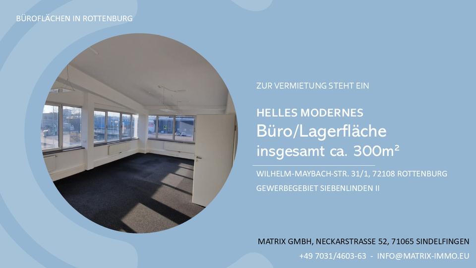 Gewerbeobjekt Rottenburg am Neckar - 1.650&euro; | Angebot:23407874