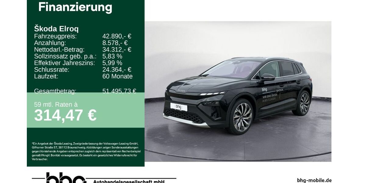 Skoda Elroq 16.900 km 42.890 &euro; Reutlingen 72770