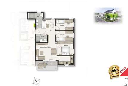 Wohnung Gärtringen - 4 Zimmer, 93 m&sup2;, 669.000&euro; | Angebot:25968482