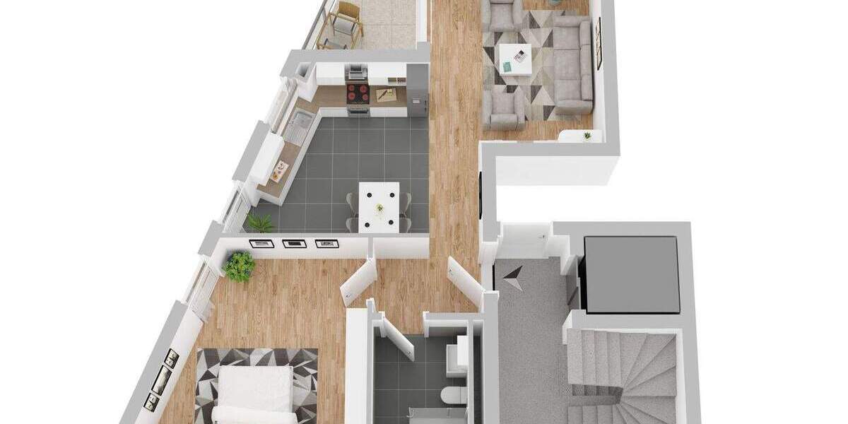 Etagenwohnung Stuttgart Degerloch - 2 Zimmer, 63 m&sup2;, 559.000&euro; | Angebot:25700467