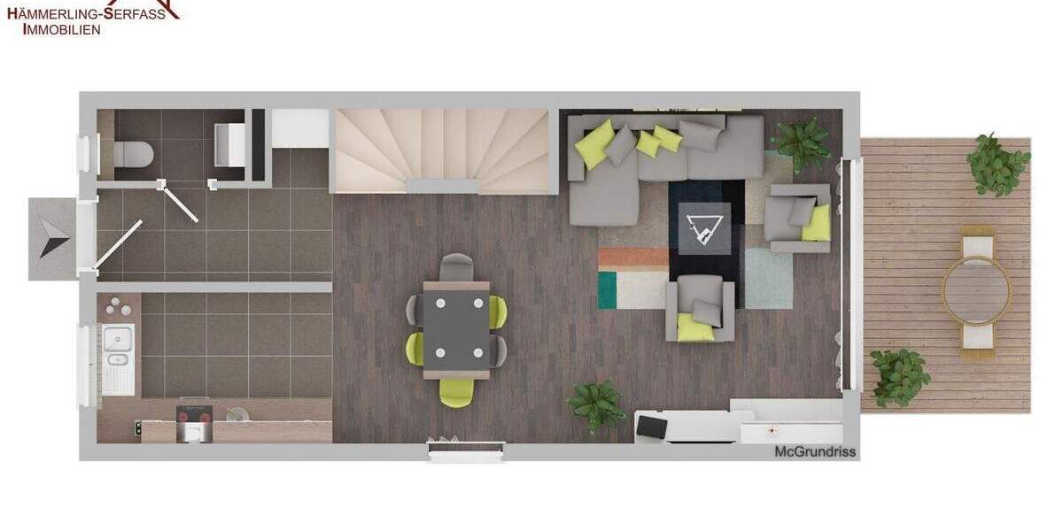 Reihenmittelhaus Stuttgart Plieningen - 5 Zimmer, 124 m&sup2;, 658.820&euro; | Angebot:25745894