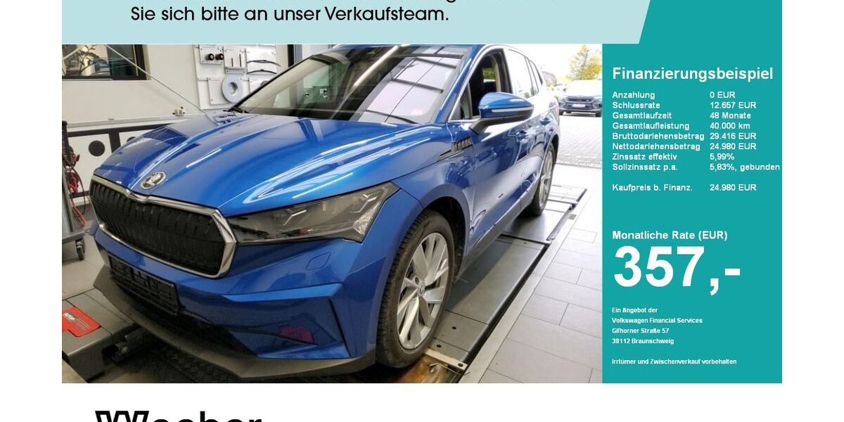 Skoda Enyaq 31.250 km 24.980 &euro; Weil der Stadt 71263