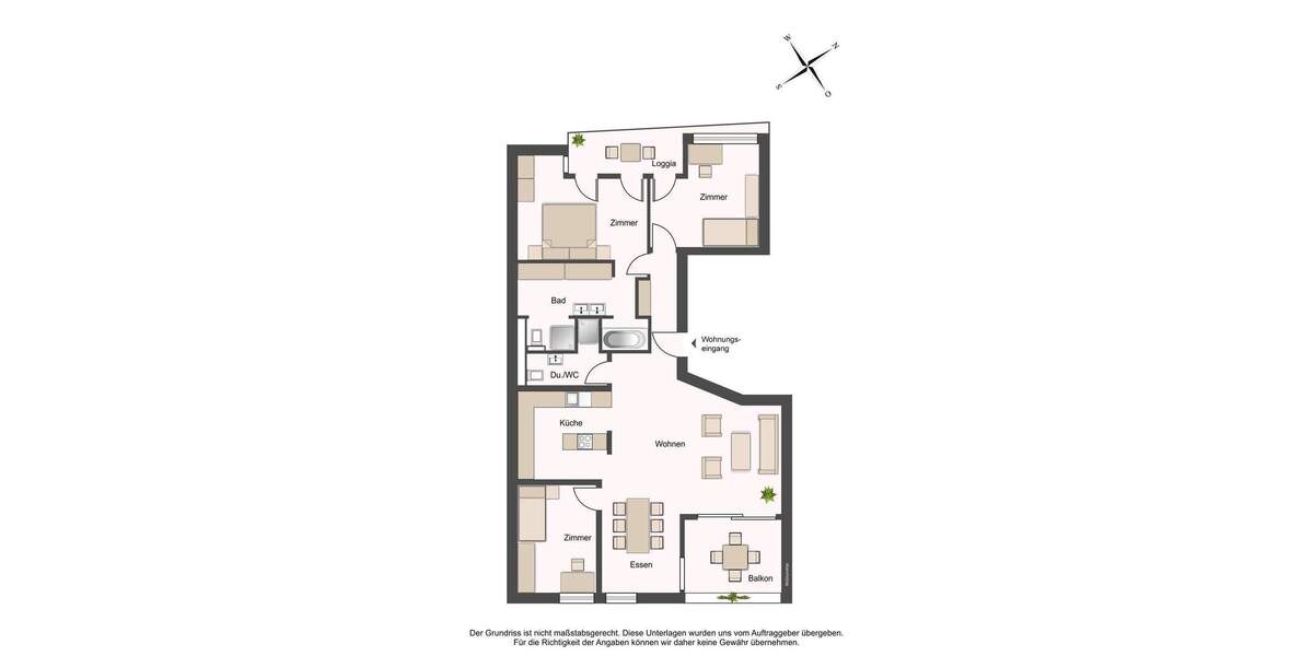Etagenwohnung Stuttgart Mitte - 4 Zimmer, 130 m&sup2;, 870.000&euro; | Angebot:25916683