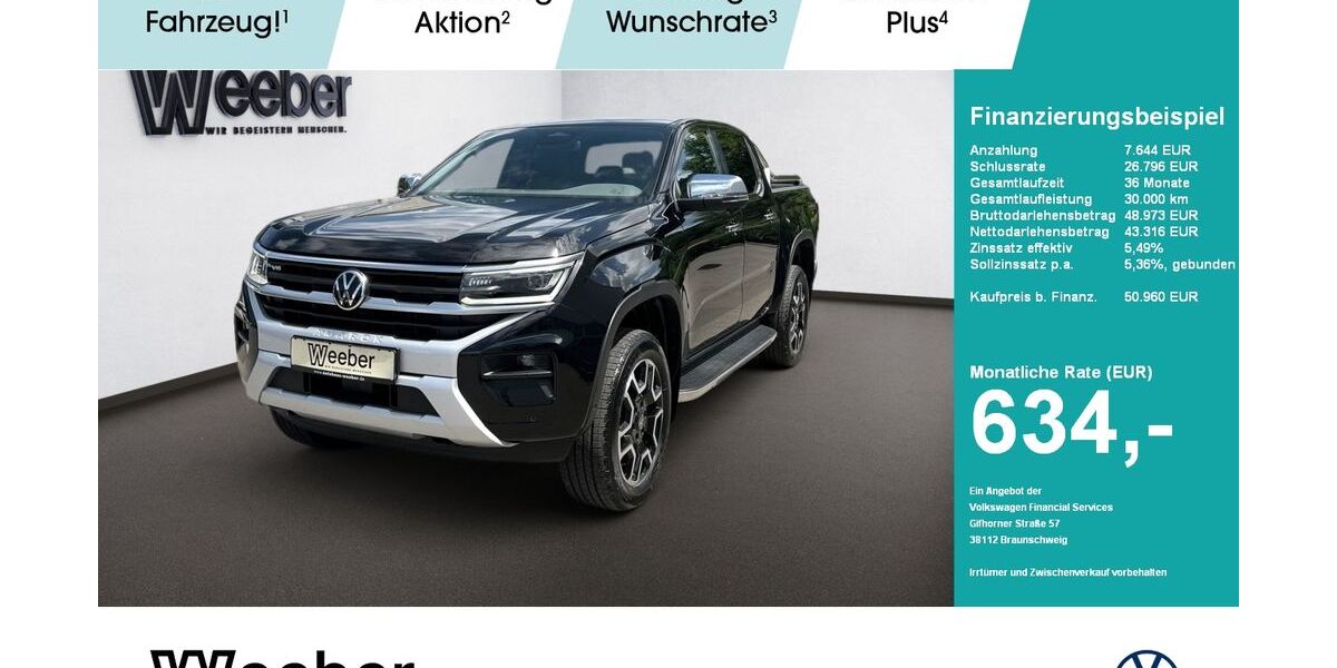 VW Amarok 25.544 km 50.960 &euro; Herrenberg 71083
