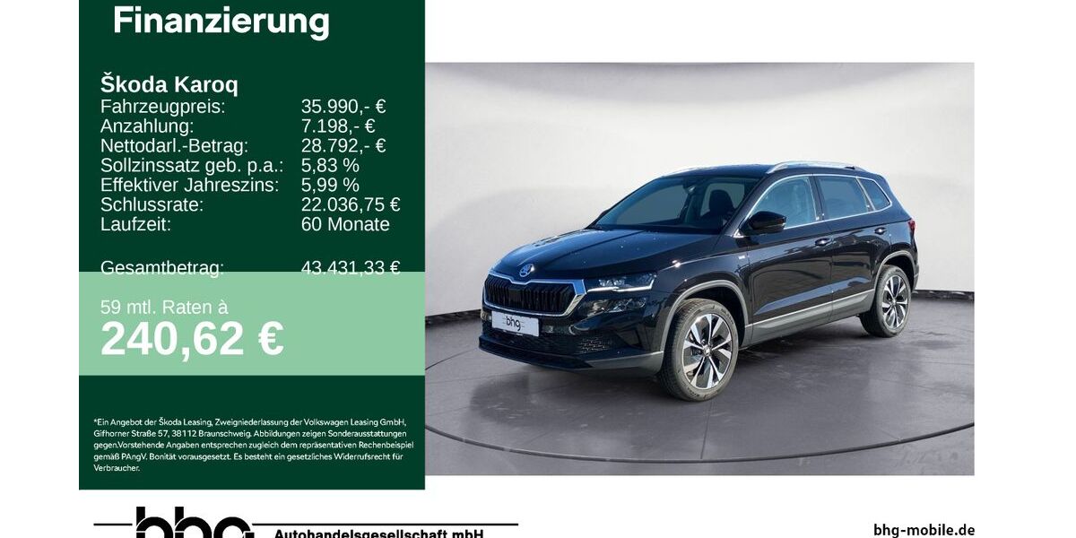 Skoda Karoq 3.198 km 35.990 &euro; Reutlingen 72770