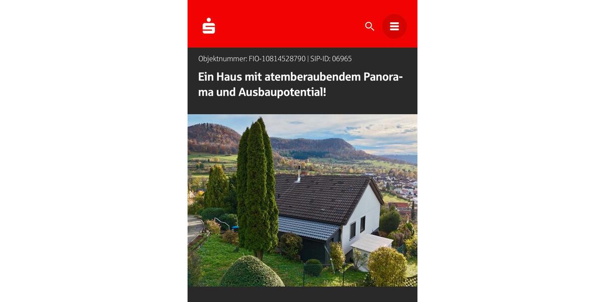 Einfamilienhaus Mössingen - 3.5 Zimmer, 94 m&sup2;, 520.000&euro; | Angebot:25287182