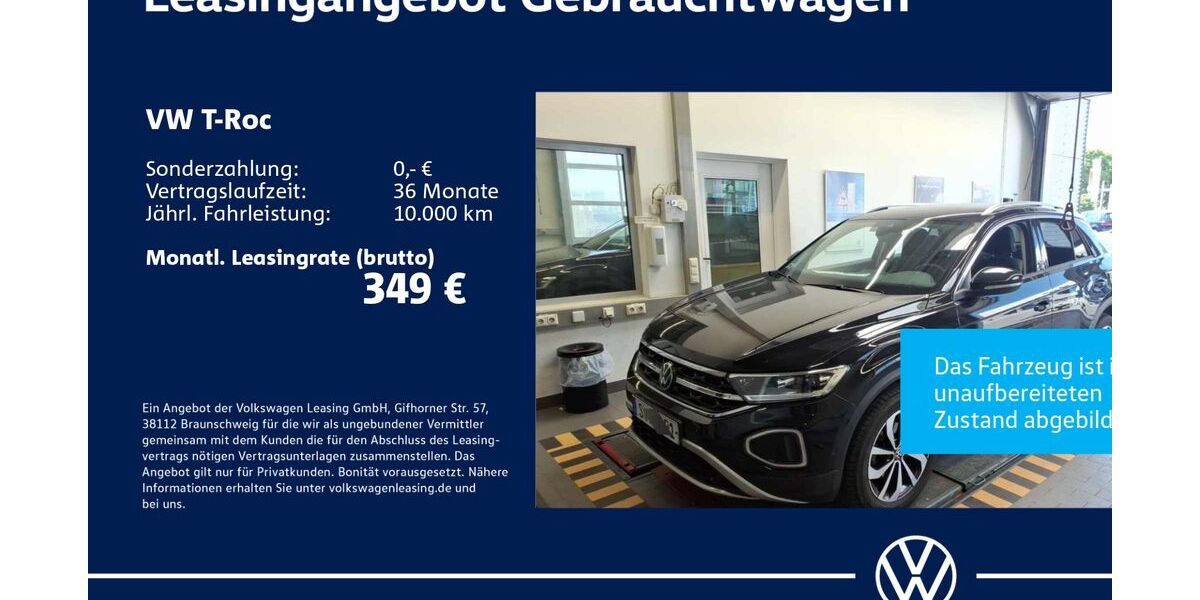 VW T-Roc 49.933 km 23.830 &euro; Stuttgart-Feuerbach 70469