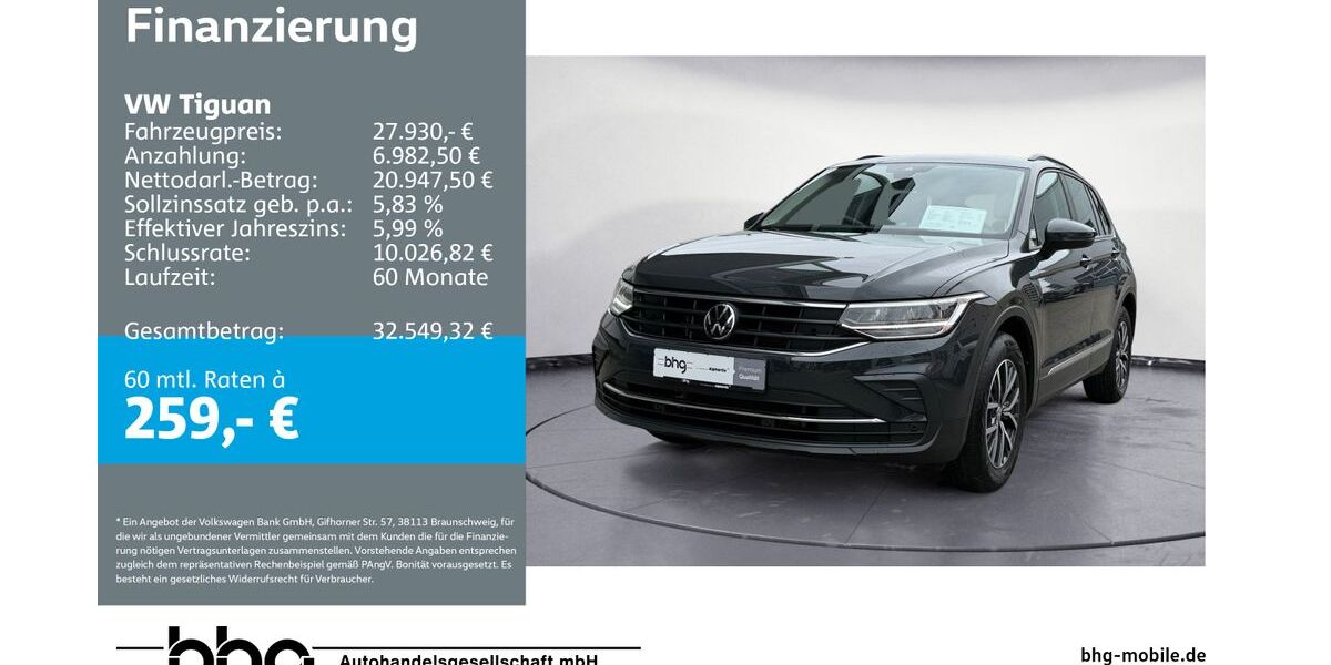 VW Tiguan 33.427 km 27.930 &euro; Metzingen 72555
