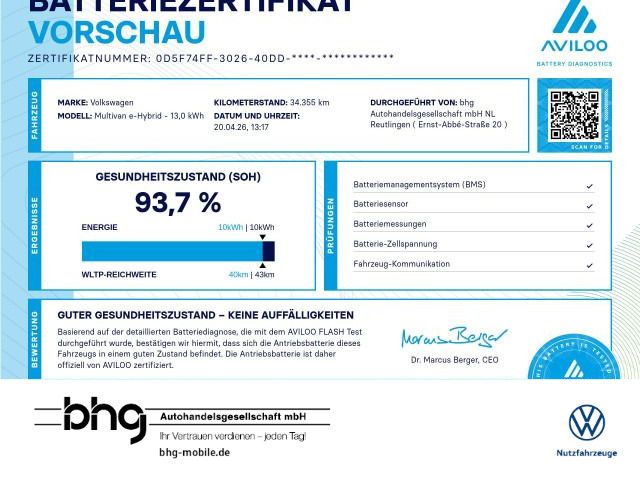 VW T7 Multivan 34.355 km 54.930 &euro; Reutlingen 72770