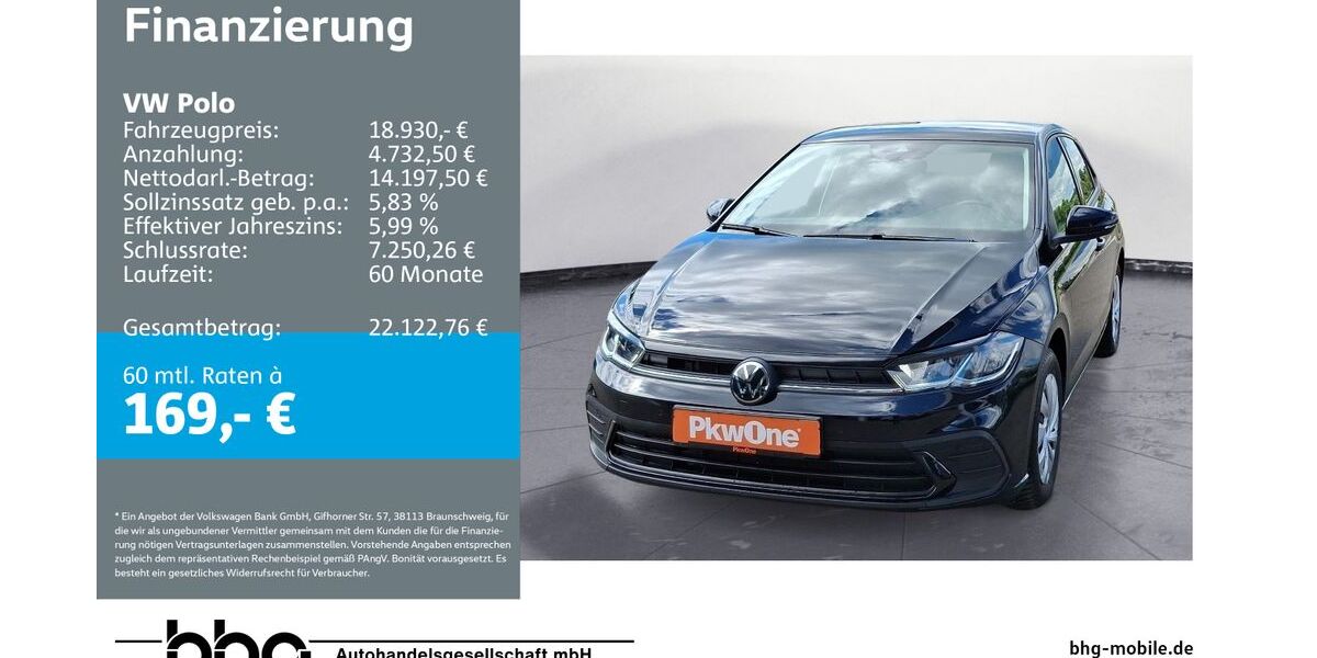 VW Polo 45.599 km 18.930 &euro; Mössingen 72116