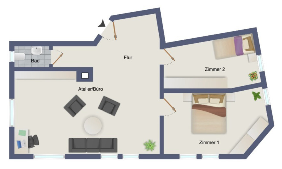 Gewerbeobjekt Stuttgart Bopser - 720&euro; | Angebot:26002997