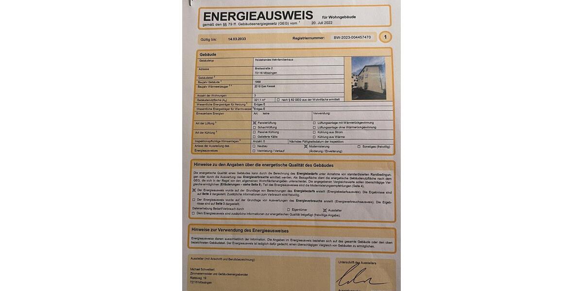 Mehrfamilienhaus, Wohnhaus Mössingen - 11 Zimmer, 306 m&sup2;, 899.000&euro; | Angebot:25869576