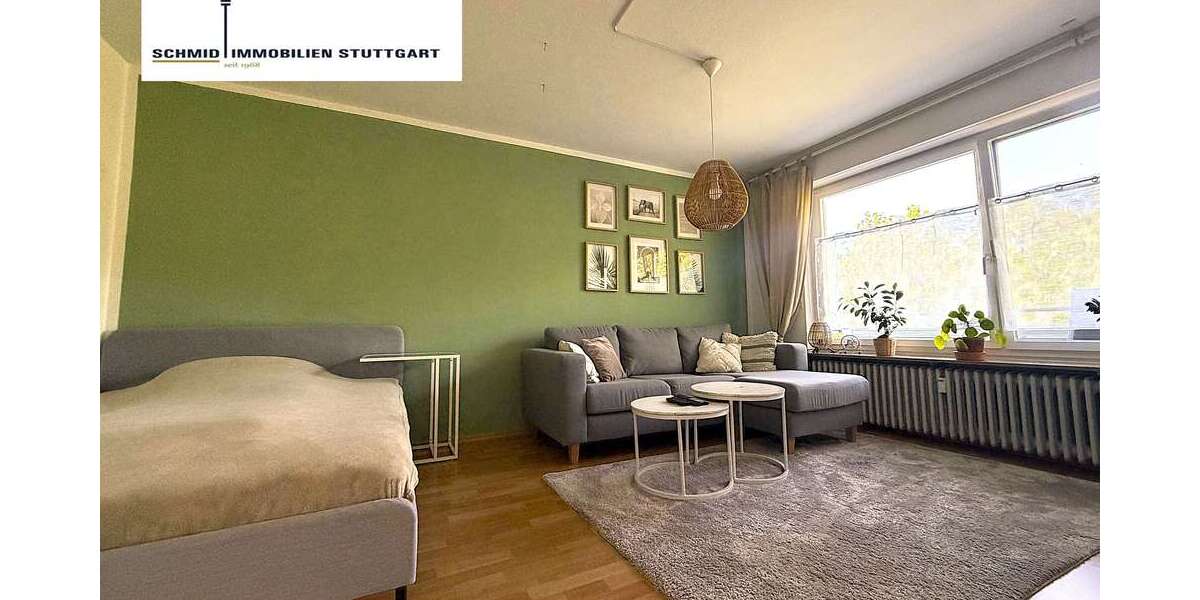 Etagenwohnung Stuttgart Botnang - 1 Zimmer, 39 m&sup2;, 750&euro; | Angebot:27208605