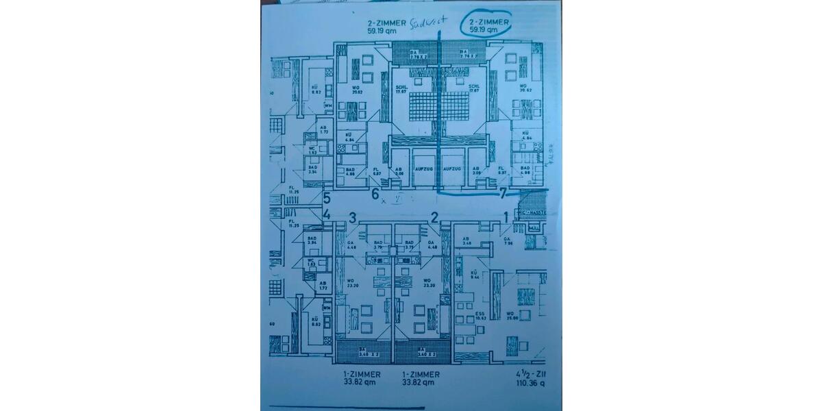 Etagenwohnung Reutlingen Sondelfingen - 2 Zimmer, 59 m&sup2;, 215.000&euro; | Angebot:26416702