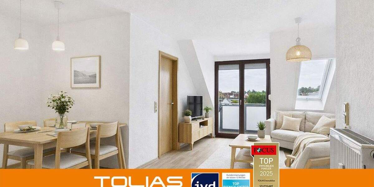 Etagenwohnung Magstadt - 2 Zimmer, 46 m&sup2;, 196.000&euro; | Angebot:25669356