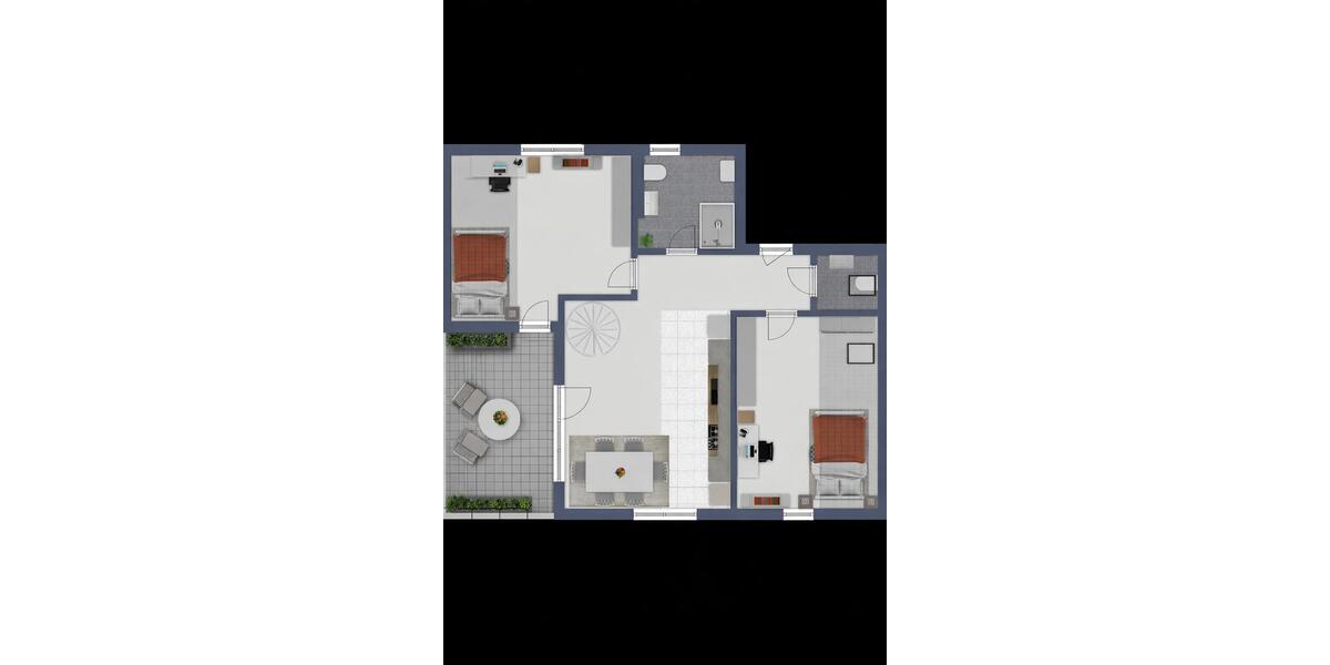 Maisonettenwohnung Stuttgart Birkach - 5 Zimmer, 120 m&sup2;, 2.400&euro; | Angebot:25179074