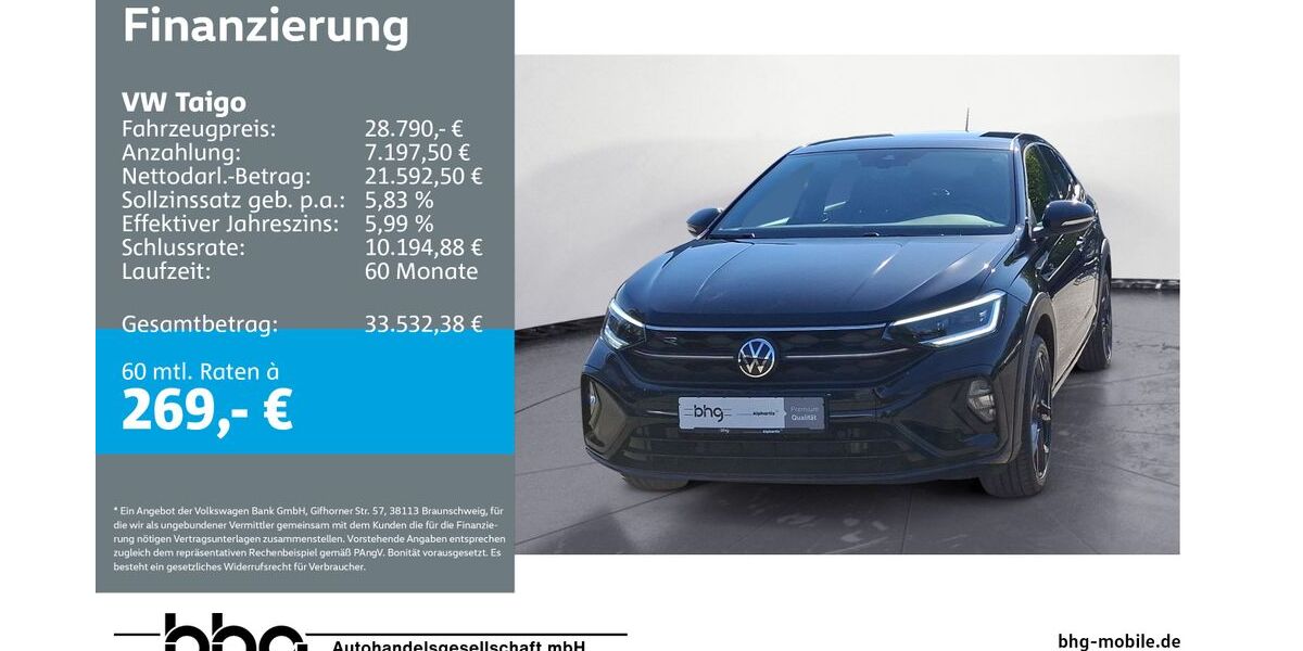 VW Taigo 8.579 km 28.790 &euro; Reutlingen 72770