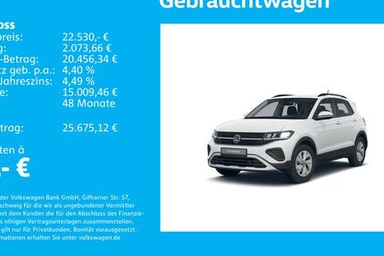 VW T-Cross 5.915 km 22.530 &euro; Stuttgart-Wangen 70188