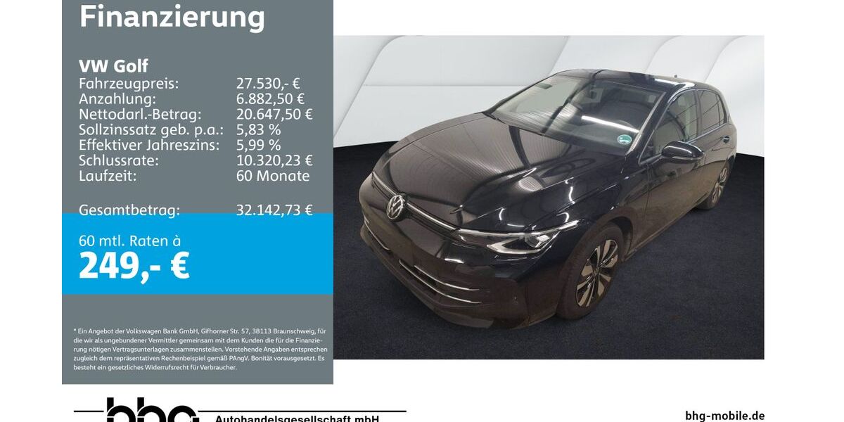 VW Golf 24.416 km 27.530 &euro; Metzingen 72555