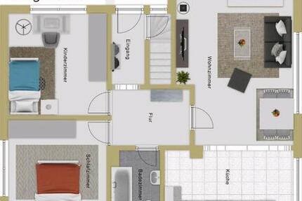 Wohnung Burladingen - 3 Zimmer, 72 m&sup2;, 1.200&euro; | Angebot:25165670