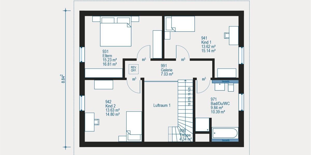 Großzügiges Einfamilienhaus in Großbettlingen - Individuell geplant, hochwertig realisiert - Einfamilienhaus Großbettlingen | Angebot:27427811