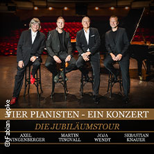Vier Pianisten - Ein Konzert - Die Jubiläumstour 16.09.2026 Theaterhaus (am Pragsattel)