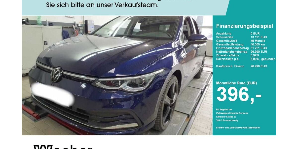 VW Golf 11.454 km 26.990 &euro; Herrenberg 71083