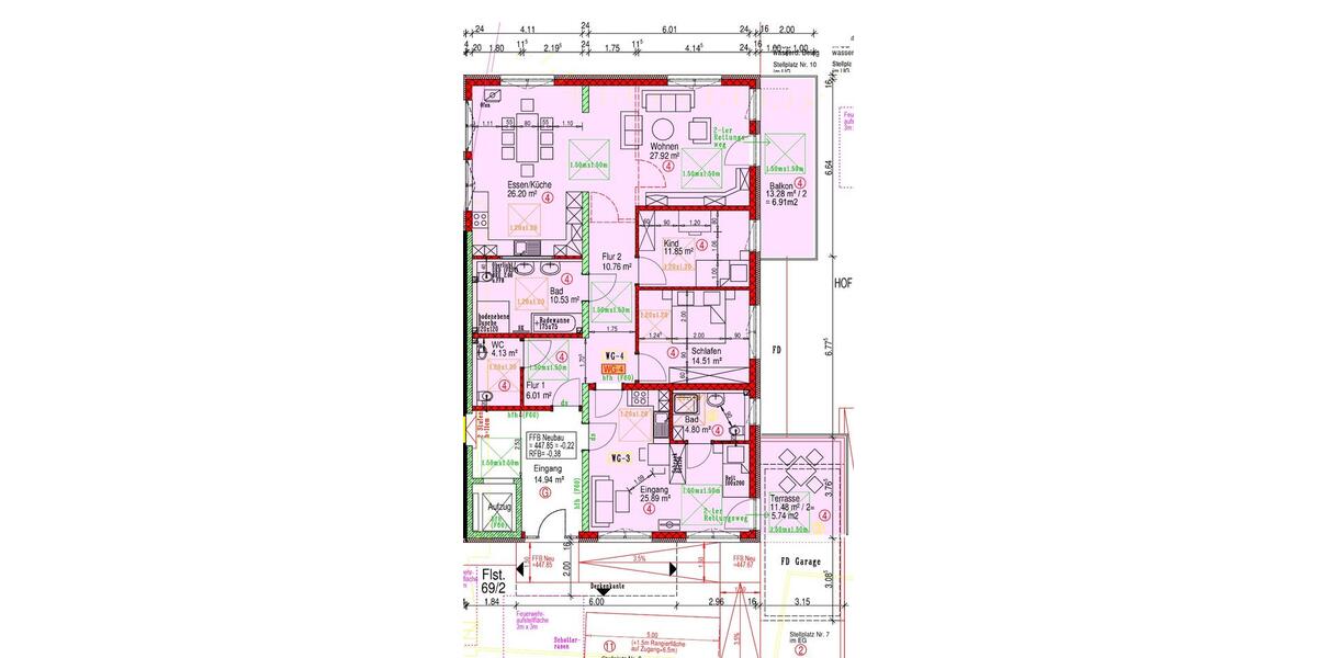 Dachgeschoßwohnung Filderstadt - 4.5 Zimmer, 150 m&sup2;, 2.500&euro; | Angebot:25821677