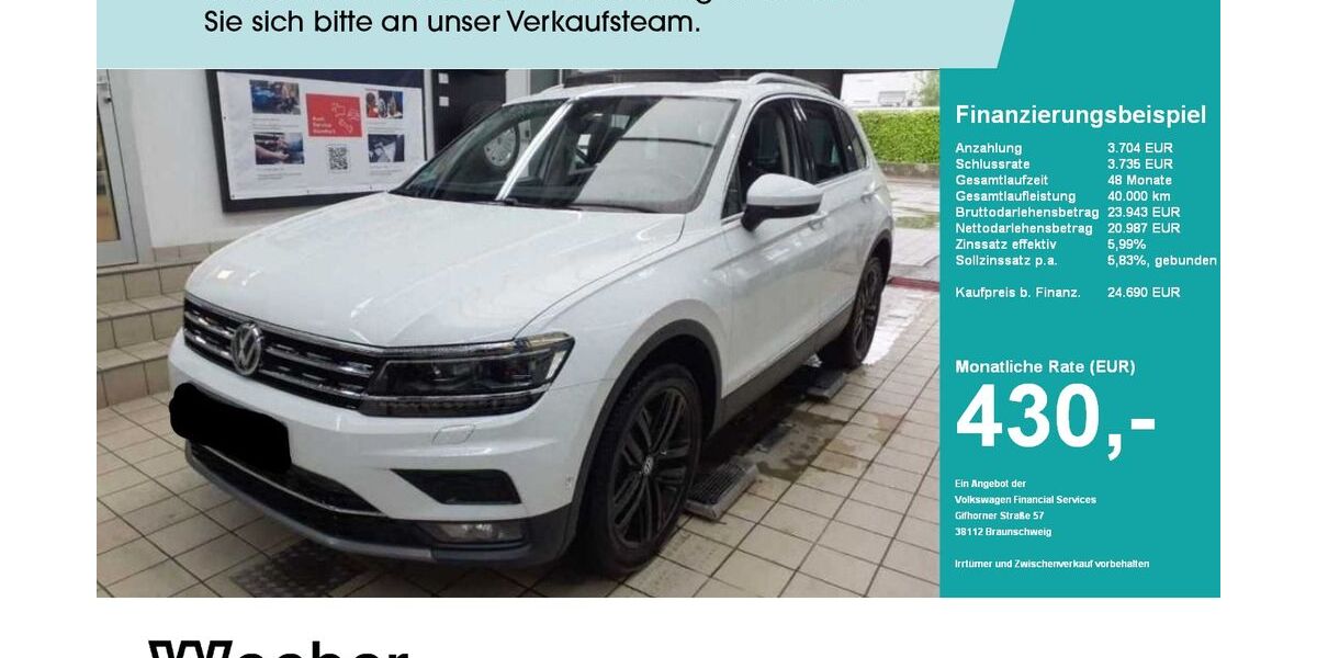 VW Tiguan 62.134 km 24.690 &euro; Weil der Stadt 71263