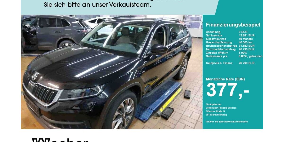 Skoda Kodiaq 89.990 km 26.490 &euro; Weil der Stadt 71263