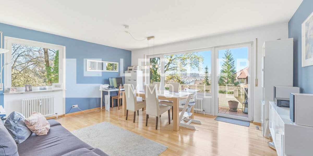 Etagenwohnung Stuttgart Bopser - 3 Zimmer, 80 m&sup2;, 415.000&euro; | Angebot:26584870