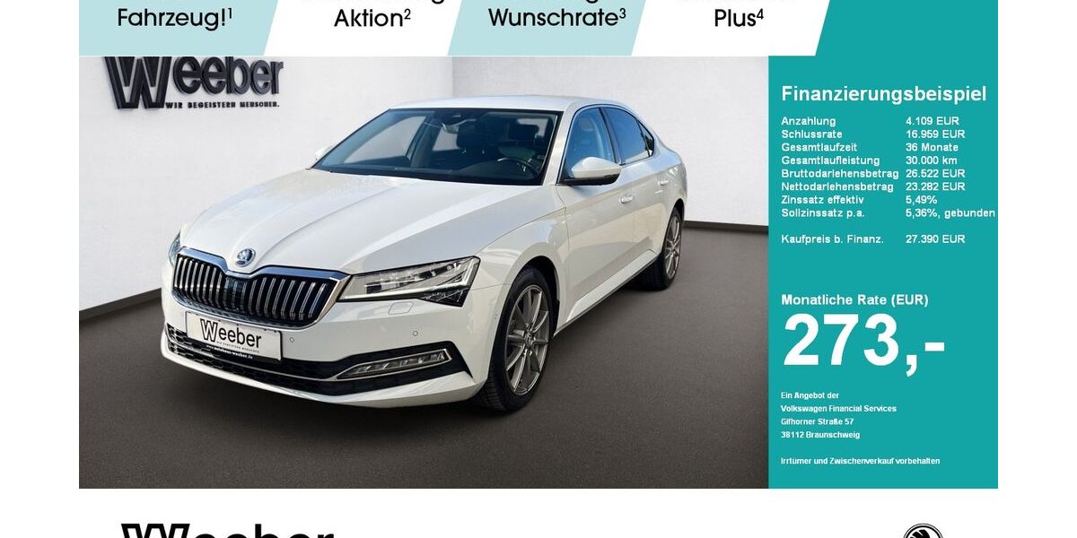Skoda Superb 99.402 km 27.390 &euro; Herrenberg 71083