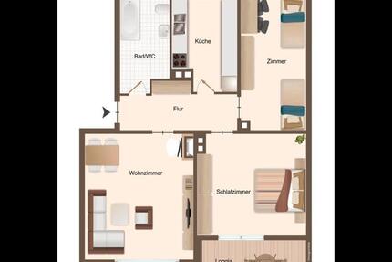 Wohnung Ostfildern - 3 Zimmer, 70 m&sup2;, 319.000&euro; | Angebot:27096362