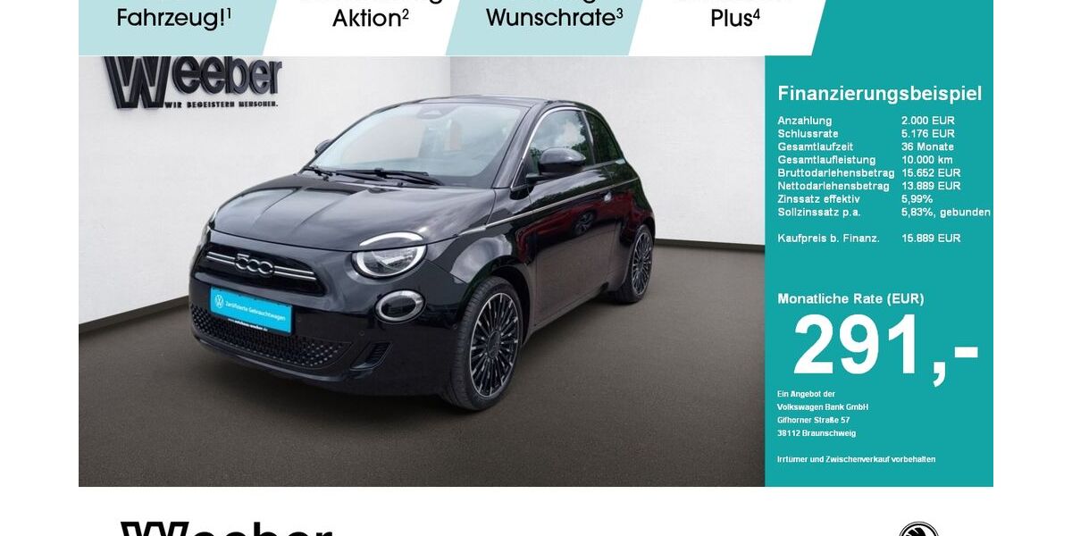 Fiat 500e 52.048 km 15.650 &euro; Herrenberg 71083