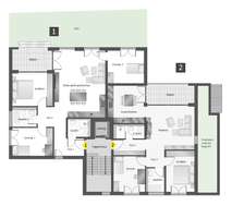 Etagenwohnung Stuttgart-Vaihingen Vaihingen - 3 Zimmer, 91 m&sup2;, 774.900&euro; | Angebot:25986121