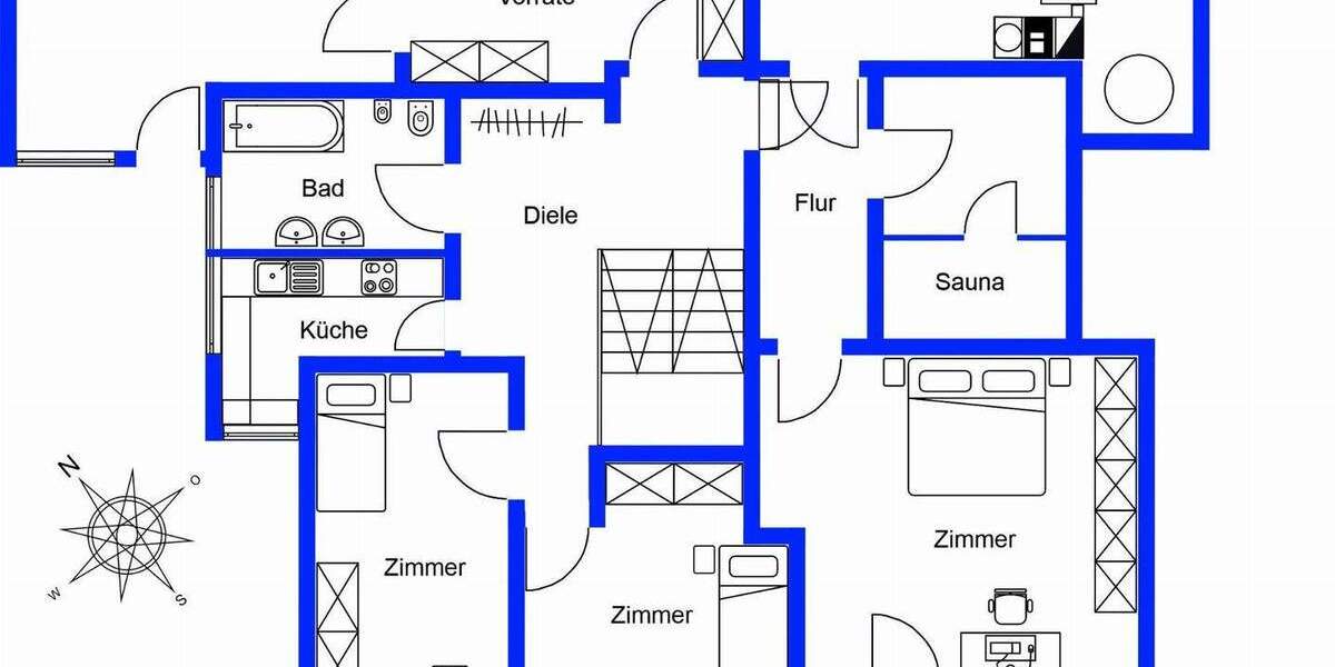 Einfamilienhaus Aidlingen Deufringen - 7 Zimmer, 333 m&sup2;, 925.000&euro; | Angebot:25800930
