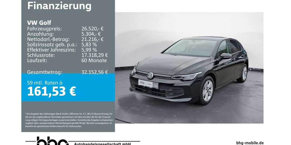 VW Golf 22.471 km 25.950 &euro; Reutlingen 72770