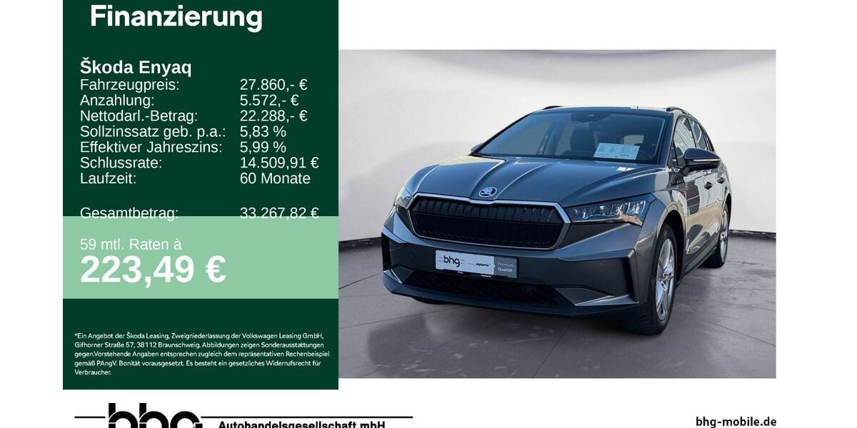 Skoda Enyaq 21.176 km 27.860 &euro; Metzingen 72555
