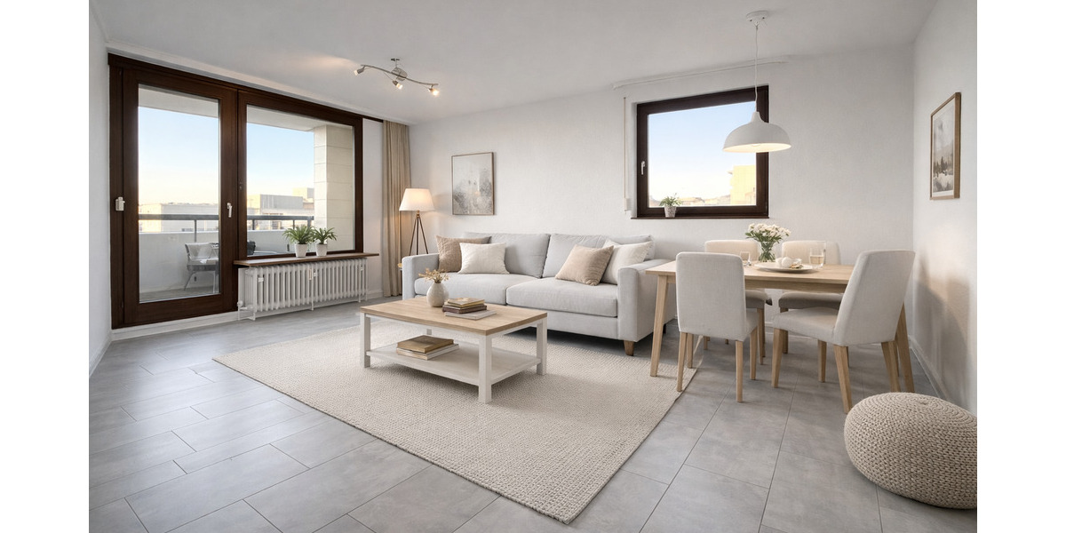 Etagenwohnung Stuttgart Möhringen - 3 Zimmer, 74 m&sup2;, 299.000&euro; | Angebot:25704310