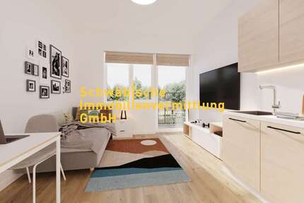 Wohnung Stuttgart Neuwirtshaus - 1 Zimmer, 15 m&sup2;, 135.000&euro; | Angebot:23633202