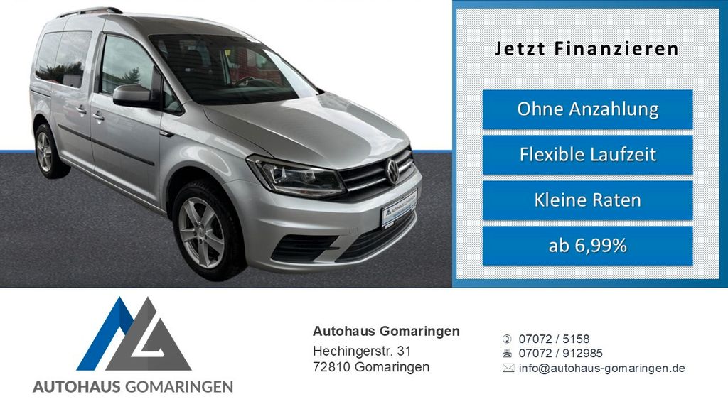 VW Caddy 70.000 km 19.999 &euro; Gomaringen 72810