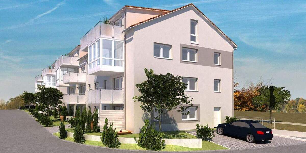 Etagenwohnung Eutingen im Gäu Eutingen - 3 Zimmer, 76 m&sup2;, 339.000&euro; | Angebot:25690162