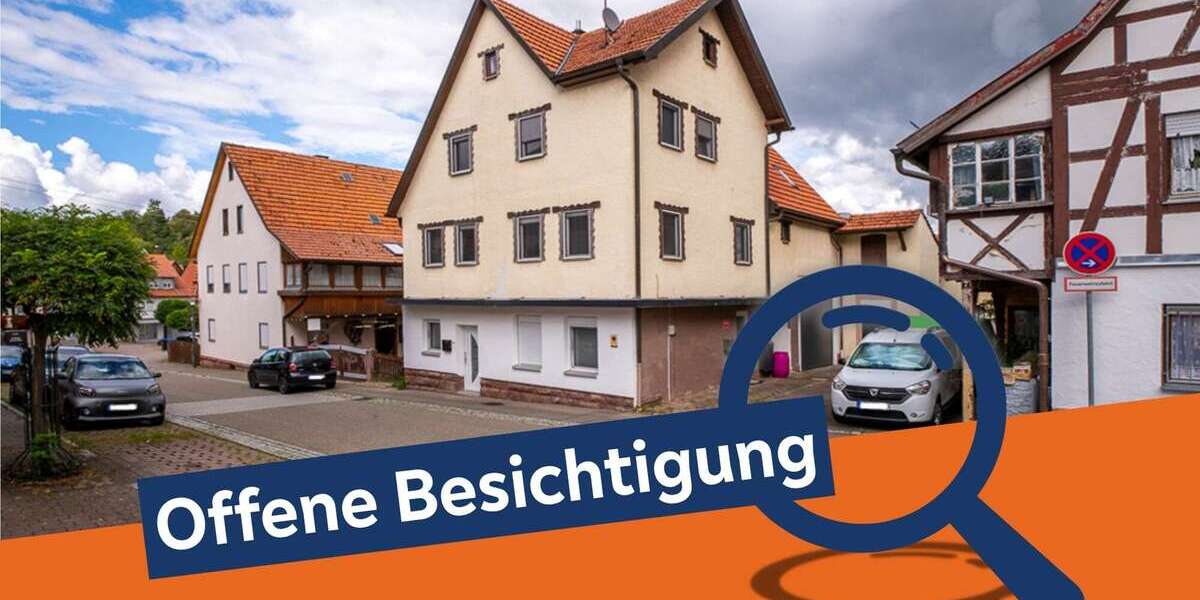 Einfamilienhaus Weil der Stadt - 7 Zimmer, 140 m&sup2;, 450.000&euro; | Angebot:26790933