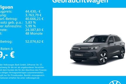 VW Tiguan 1.505 km 43.930 &euro; Stuttgart-Wangen 70188
