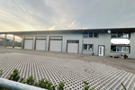 Moderne Gewerbeimmobilie (BJ 2023) mit offener und geschlossener Werkhalle, Büro und Wohnung - Gewerbeobjekt Horb am Neckar | Angebot:26131652