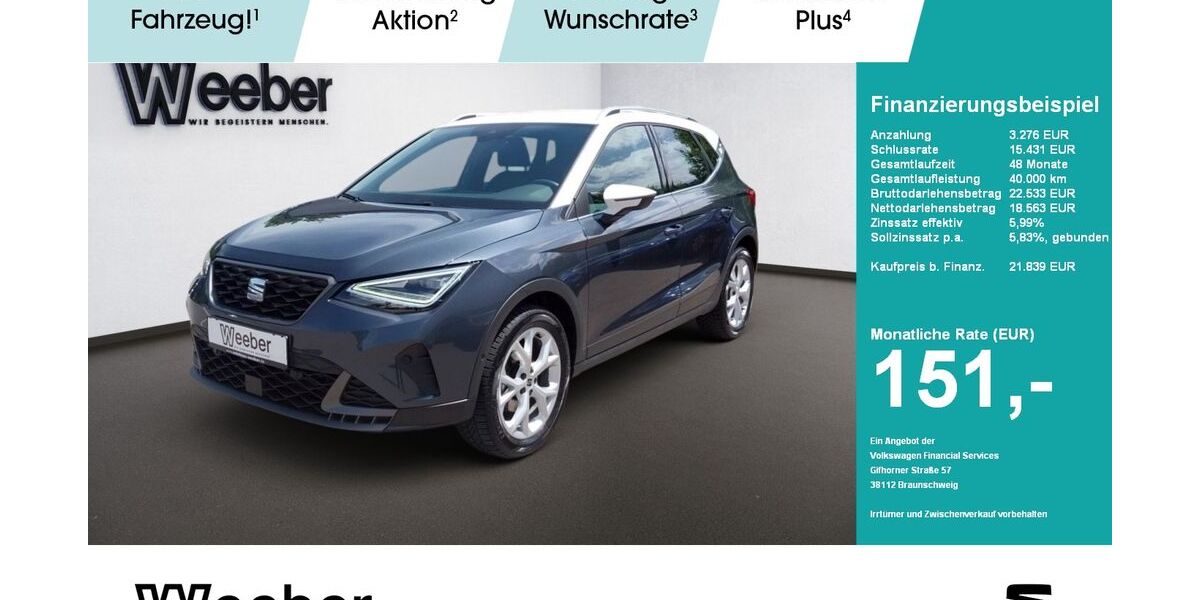 Seat Arona 11.698 km 21.629 &euro; Herrenberg 71083