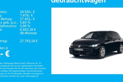 VW Golf 10.396 km 25.830 &euro; Stuttgart-Wangen 70188